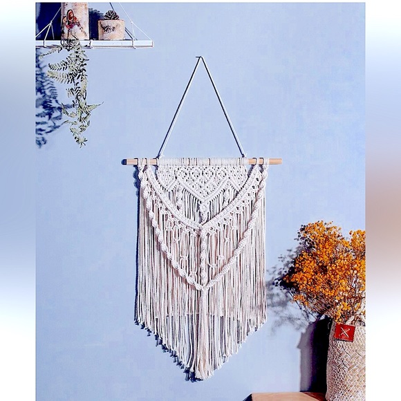 🆕🪴Beautifully & Uniquely Handcrafted Boho Macrame Wall Art Decor Modern Homes - Picture 2 of 16